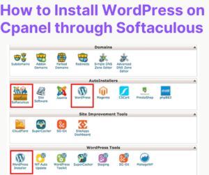 How to Install WordPress on Cpanel through Softaculous